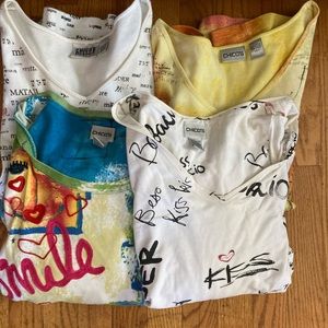 Chico’s tops size 3
